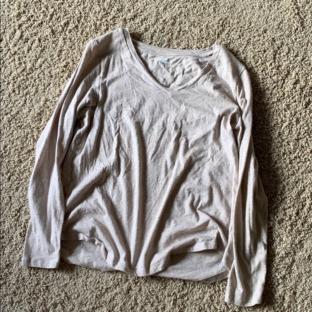 V neck 3/4 sleeve